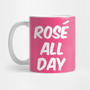 Rose All Day (white) Mug